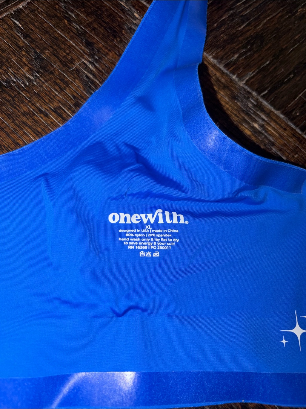 Onewith Westerly Tie-Front Bikini Top — image 4 of 5